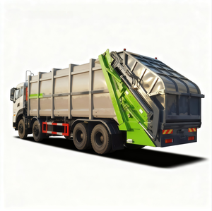 Camion compacteur de déchets stable de 38 m³ à chargement par le sol, 8x4, transmission manuelle, moteur diesel, système de compression entièrement hermétique - Product Image 3