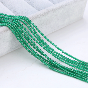 ลูกปัดพลอยธรรมชาติทรงบริลเลียนต์คัทสำหรับทำเครื่องประดับ ขนาด 1.5 มม. ทับทิมและหยก สีส้มและสีชมพู พร้อมเอฟเฟกต์เปลี่ยนสี 2542 - Product Image 6