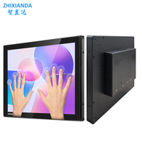 Écran tactile capacitif industriel LCD IPS étanche pour extérieur, 12 pouces, 1200*800, écran plat avec VGA