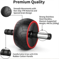 YETFUL Kit Combiné de Roue Abdominale Antidérapante ABS Personnalisable avec Logo, Meilleure Vente pour Fitness à Domicile