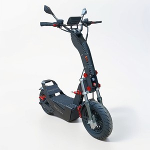 Scooter Eléctrico de Alta Potencia 72v, Largo Alcance 100-120km 140km, Motor QS Hidráulico de 2 Ruedas con Tarjetas NFC, X14 Blade Gt Scooter X14 - Product Image 4