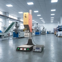 Machine de soudage plastique ultrasonique à moteur facile à utiliser pour les cartes de classification sportives, garantie 1 an pour usine de fabrication