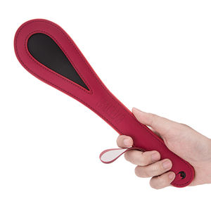 SMフロッグスパンクパドルビート従順な愛のラケットレザーBDSMフェチ拘束女性のカップルのための大人の大人のおもちゃ - Product Image 5