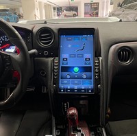Autoradio Android 13,6'' 9,7'' 14,5'' avec Wifi, GPS, navigation, écran vertical pour Nissan GTR GT-R, Carplay, lecteur BT