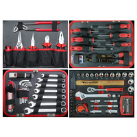 Juego de Herramientas Versátil de 125 Piezas para Mecánicos - Llaves y Dados Manuales Duraderos para Reparaciones de Automóviles OEM y Talleres Domésticos