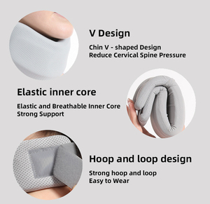 कारखाना गर्दन के समर्थन के लिए सांस लेने योग्य बर्फ-रेशम फोम गर्भाशय ग्रीवा कॉलर - Product Image 4