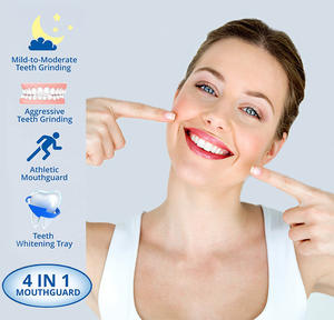 Protector bucal nocturno antironquidos multifuncional Carillas de protección dental para el cuidado personal familiar - Product Image 5