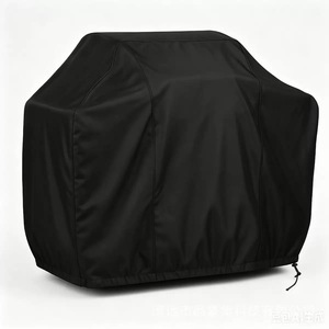 Housse de protection pour barbecue extérieur, résistante à l'eau, noire, directement de l'usine, pour barbecue extérieur - Product Image 1