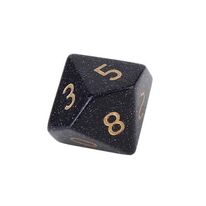 Nhà Máy Tùy Chỉnh Hoàn Hảo Tổng Hợp Phong Lan Đá Sa Thạch Dnd Xúc Xắc Đặt Cho Màu Đen Thứ Sáu - Product Image 4