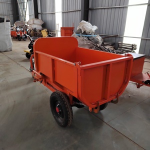 Triciclo de Ingeniería con Asiento en Forma de U, Triciclo Volcador Autodescargable para Construcción Agrícola, Triciclo Económico - Product Image 5