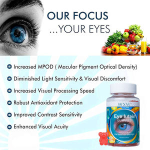 วิตามินบำรุงสายตา สต็อก ดับเบิ้ลยูเอ็กซ์ดับเบิ้ลยู  เอนฮานซ์ อาย แอนตี้ออกซิแดนท์ ลูทีน กัมมี่  เบต้าแคโรทีน ลูทีน บำรุงสายตา - Product Image 4