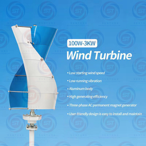 <span class=keywords><strong>China</strong></span> Custom <span class=keywords><strong>Made</strong></span> 100w 200w 500w 1kw Sistemas de Gerador de Turbina Eólica Vertical Home Power Energy Generation Preços competitivos - Product Image 3