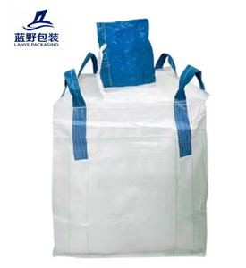 Sac Jumbo Fibc en Gros 1 Tonne, Grand Sac Conteneur à Panneau en U, Qualité Alimentaire, Fond Plat, 2000 Pièces Acceptables - Product Image 2