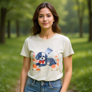 T-Shirt Unisex 210GSM 100% Cotone, Casual con Stampa DTF, Traspirante e Resistente, Maglietta da Donna - Product Image 3