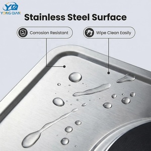 Plaque chauffante <span class=keywords><strong>électrique</strong></span> double à infrarouge en céramique, 2 brûleurs, en stock - Product Image 3