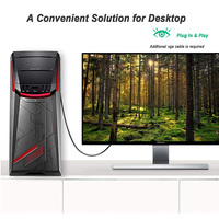 Adaptador DVI a VGA de alta calidad, convertidor de DVI-D, 24 + 1 a VGA