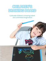 Tablette d'écriture LCD 8,5 pouces, planche à dessin, bloc-notes de graffiti, bloc-notes effaçable magique, jouets pour enfants, cadeaux pour garçons