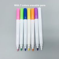 Lampe tableau lumineux avec 7 couleurs, marqueurs effaçables, tableau lumineux réinscriptible pour bureau, chambre d'enfant, veilleuse LED, décoration de chambre