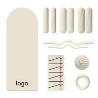 Ensemble d'équipements de Pilates personnalisés en gros : Tapis de yoga, haltères, bandes de cheville et de poignet en silicone pour le fitness