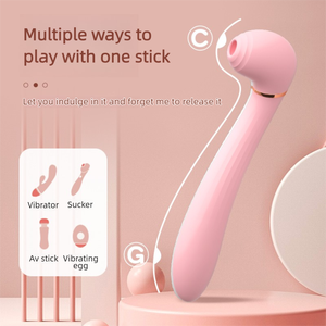 Ten Frequency USB Rechargeable Silicone Mini Bullet <b>Vibrator</b> Remote Control Waterproof AV Stick Women's Masturbation Sakura Pink - Product Image 5