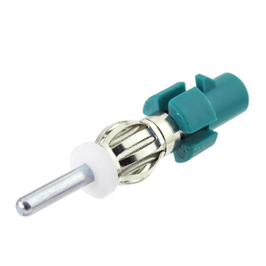 Faxra-connecteur mâle vers DIN, <span class=keywords><strong>adaptateur</strong></span> universel d'<span class=keywords><strong>antenne</strong></span> pour autoradio de véhicule, pour modèles européens, 1 pièce - Product Image 2