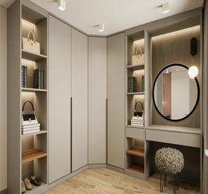 Armadio di Lusso in Legno Massello Personalizzato con Soluzione Completa per la Casa, Ferramenta in Acciaio Inox, Mobili Moderni per Camera da Letto - Product Image 1