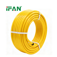 Tuyau ondulé en acier inoxydable IFAN, fourni par l'usine, 1/2" 3/4" 1", pour eau et gaz, 20-200MM, tuyau ondulé pour gaz