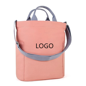 Vente <span class=keywords><strong>en</strong></span> <span class=keywords><strong>gros</strong></span> de tissu de toile de coton biologique portable vierge sac fourre-tout d'épicerie pour femmes avec impression personnalisée - Product Image 5
