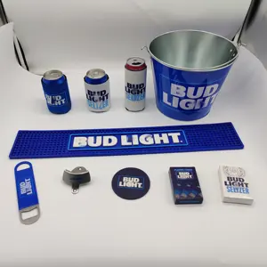 Dispensador de cerveza personalizado, accesorio de bar, manga de vidrio, cubo de hielo