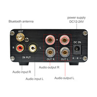 GAP-3116B Dijital Ses Amplifikatörü Amplificador 2.0 HIFI Bluetooth 4.2 Stereo Yüksek Güçlü Amplifikatör Ev Sineması