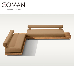 Nouvelle arrivée canapé d'extérieur en forme <span class=keywords><strong>de</strong></span> L gauche canapé sectionnel patio hôtel canapé trois places en <span class=keywords><strong>bois</strong></span> <span class=keywords><strong>de</strong></span> <span class=keywords><strong>teck</strong></span> <span class=keywords><strong>massif</strong></span> - Product Image 4