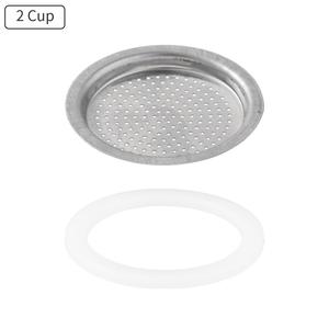 Accesorios para cafeteras Espresso, pantalla de filtro de sello de <span class=keywords><strong>goma</strong></span> Moka Pot Compatible con 3/6/9/12 Cup Moka <span class=keywords><strong>Express</strong></span> - Product Image 3
