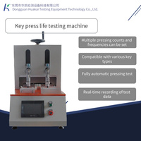 Machine d'essai de durée de vie contrôlée par PLC pour boutons, claviers, testeur d'fiabilité pour ordinateurs, téléphones mobiles, calculatrices