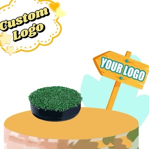 2024 nouveau Golf vert tasse couverture en plastique Simulation gazon trou Protection couverture essentiel Golf fournitures - Product Image 2