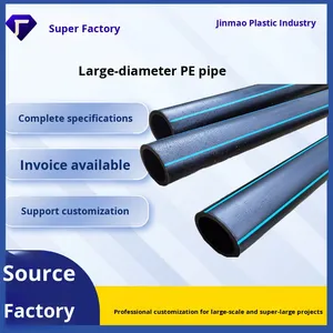 Jinmao pe100 HDPE tiêu chuẩn quốc gia cấp nước thoát nước đường kính 20cm Chiết Giang đất nông nghiệp thủy lợi kỹ thuật điện sử dụng - Product Image 5