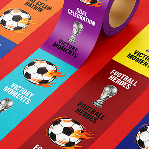 Pellicola per Imballaggio Personalizzabile per la Coppa del Mondo di Calcio, per Collezionabili e Merchandise, Impermeabile OP+CP/ PET+MPET+PE - Product Image 4