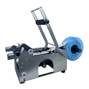 Machine d'étiquetage semi-automatique pour bouteilles rondes, bouteilles de vin, bouteilles en plastique - Product Image 6