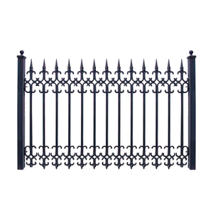 全球定位系统狗隐私围栏WPC纠察板户外无挖掘路障聚氯乙烯马栅栏格子门婴儿游戏聚氯乙烯栅栏 - Product Image 3