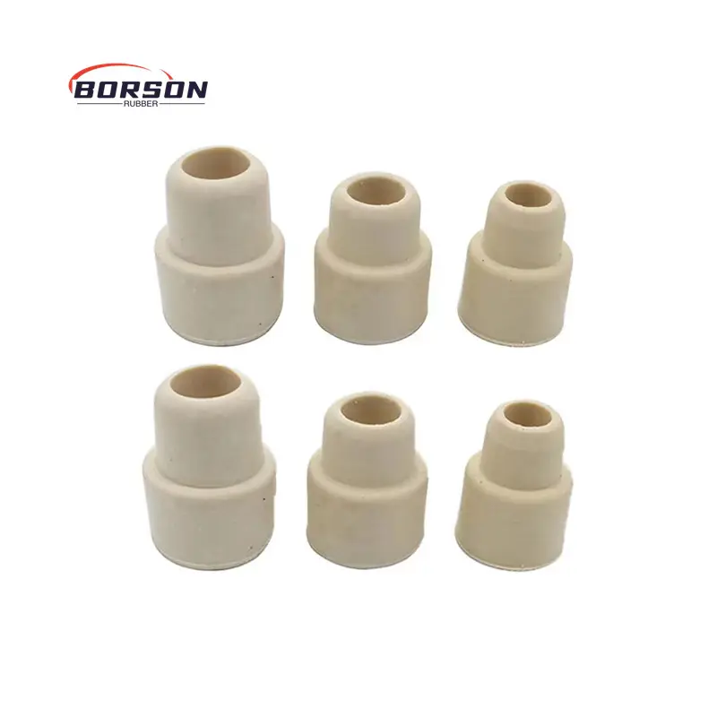 Lab 14# 19# 24# Silicone turnover stopper sleeve stopper septa for bottle Clear glass bottle rubber stoppers