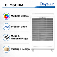 Déshumidificateur industriel intelligent portable Deye Best Compressor Dehumidifier Factory DY-6120EB 120L R410a