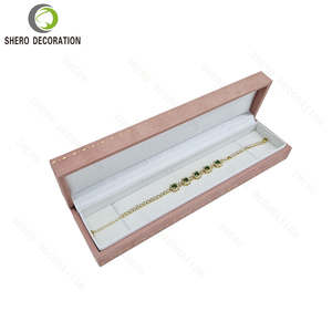 High Grade Right Angle Jewelry Packaging Box Velvet <b>Storage</b> Box for <b>Ring</b> Pendant Bracelet Display Custom Wholesale - Product Image 2