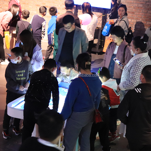 Table de <span class=keywords><strong>jeu</strong></span> interactive à projection pour enfants, équipement pour les centres d'éducation en intérieur, les salles <span class=keywords><strong>STEAM</strong></span> et scientifiques - Product Image 6