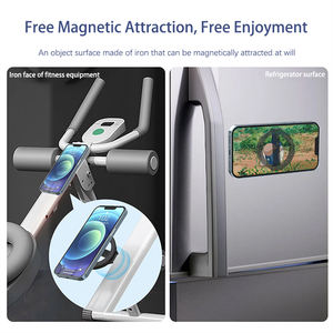 Forte magnétique réglable pliable magnétique Double face support de téléphone portable bureau en alliage de Zinc métal support de téléphone portable poignée - Product Image 6