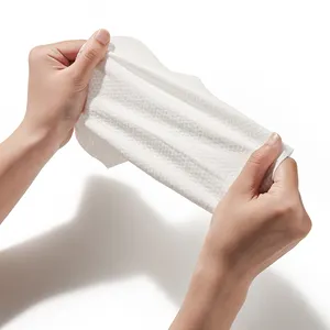 Sustainable biodegradable face towel plant-based fabric deep cleaning towel