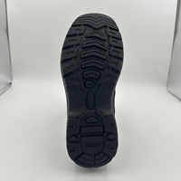Bottes basses en daim noir pour homme, à lacets, légères, pour la randonnée en plein air et le travail
