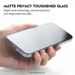 Protection d'écran en verre trempé mat anti-espion pour <span class=keywords><strong>iPhone</strong></span> 13 14 15 12 11 Pro <span class=keywords><strong>Max</strong></span> - Vente flash <span class=keywords><strong>eBay</strong></span> - Product Image 4