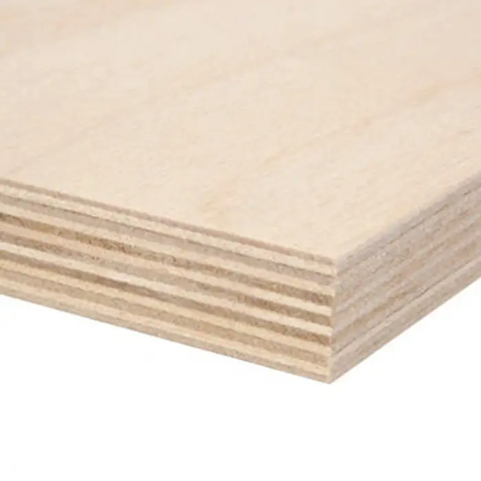 Multifunctional 3mm 500mmx 5.2mm white birch cabinet plywood 4x8 for wholesales