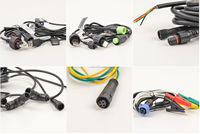 موصل MOLEX 224089 بخطوة 2.5 مم، 10 أطراف، أنثى إلى أنثى، مع أسلاك سوداء مزدوجة الطرفين للوصلات الداخلية والخارجية