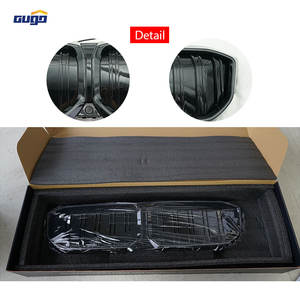 GUGO pour <span class=keywords><strong>BMW</strong></span> <span class=keywords><strong>I3</strong></span> <span class=keywords><strong>2022</strong></span>-on Car Modification Calandre Double-Ligne Noir Brillant Illuminé Plastique ABS État Neuf - Product Image 4