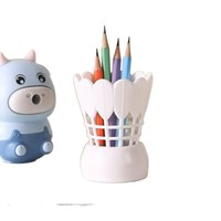Porte-stylos créatif en plastique en forme de raquette de badminton, fait main, best-seller, élégant organisateur de bureau, pièce décorative